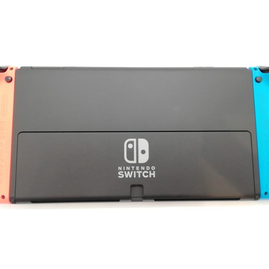 中古】Nintendo Switch 本体 (有機ELモデル) HEG-S-KABAA ネオンブルー