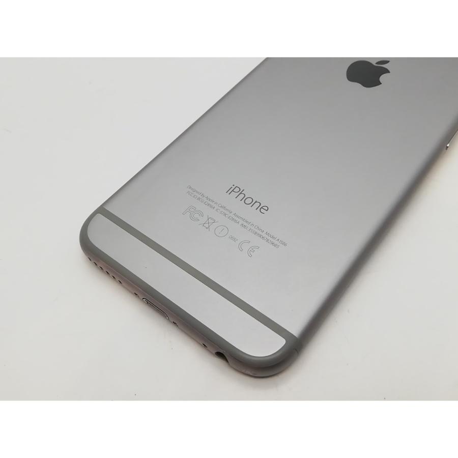 中古】Apple docomo iPhone 6 16GB スペースグレイ MG472J/A【府中ル