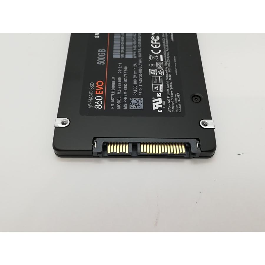 中古】SAMSUNG 860 EVO MZ-76E500B 500GB/SSD/6GbpsSATA【府中ル