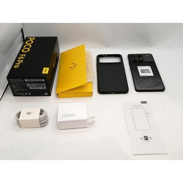 中古】Xiaomi 国内版 【SIMフリー】 POCO F6 Pro 12GB 256GB ブラック