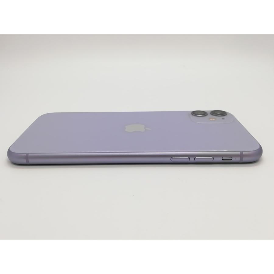 中古】Apple au 【SIMロック解除済み】 iPhone 11 64GB パープル