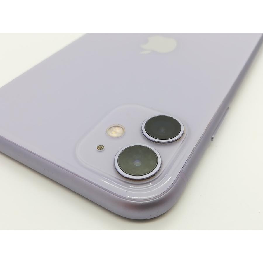 中古】Apple au 【SIMロック解除済み】 iPhone 11 64GB パープル
