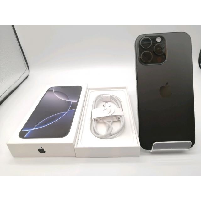 中古】Apple 国内版 【SIMフリー】 iPhone 16 Pro Max 512GB ブラック