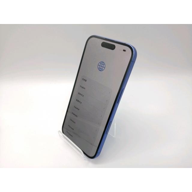 中古】Apple au 【SIMフリー】 iPhone 16 256GB ウルトラマリン MYE03J