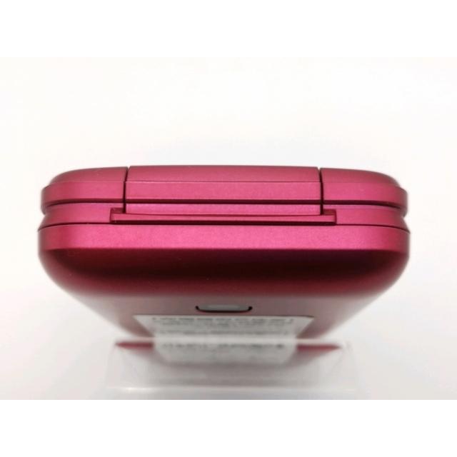 中古】KYOCERA docomo 【SIMフリー】 DIGNOケータイ レッド KY-42C