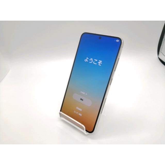 中古】SAMSUNG au 【SIMフリー】 Galaxy S23 クリーム 8GB 256GB SCG19