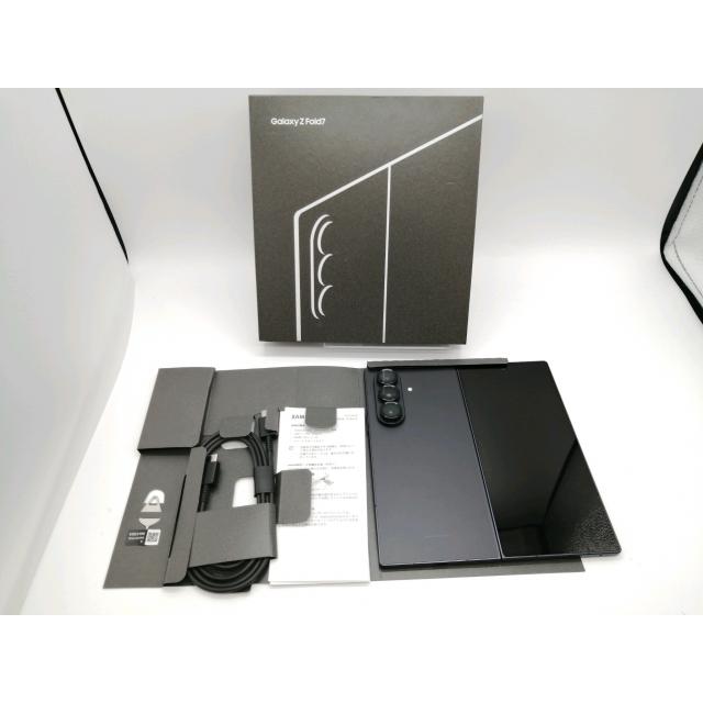 中古】SAMSUNG 国内版 【SIMフリー】 Galaxy Z Fold7 ジェットブラック