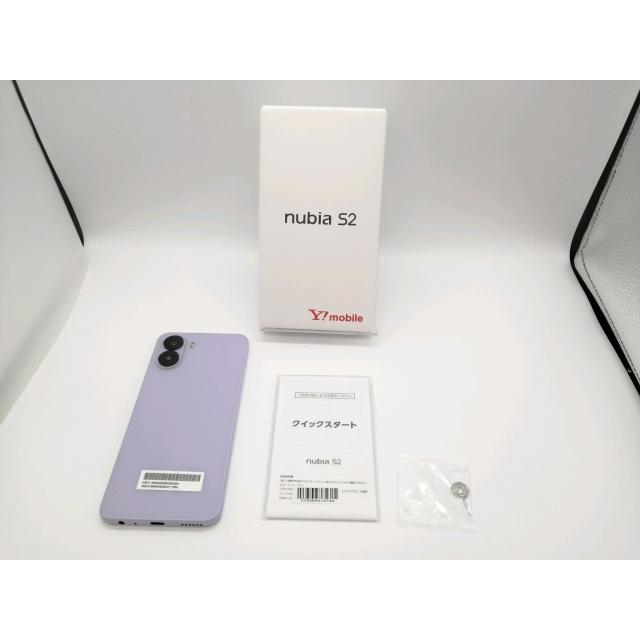 未使用】Nubia ymobile 【SIMフリー】 nubia S2 6GB 128GB ラベンダー