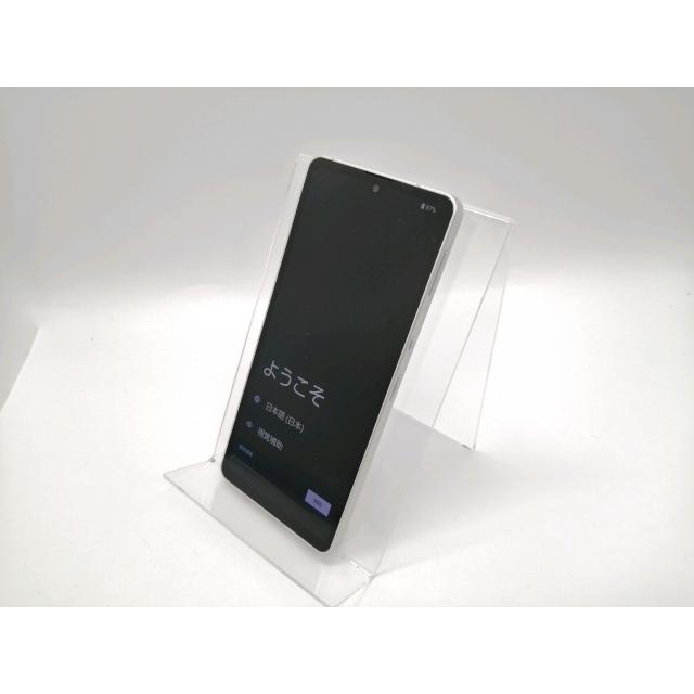 中古】SHARP docomo 【SIMフリー】 AQUOS sense6 シルバー 4GB 64GB SH