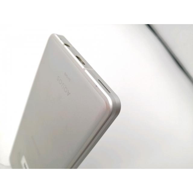 中古】SHARP docomo 【SIMフリー】 AQUOS sense6 シルバー 4GB 64GB SH
