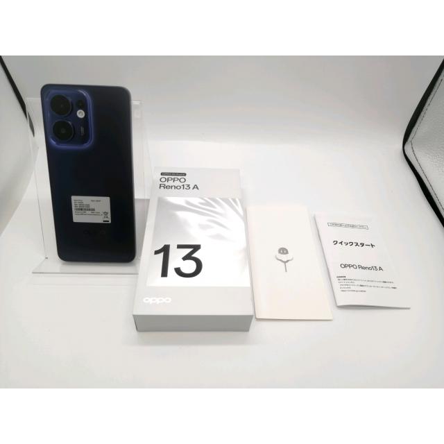 未使用】Oppo ymobile 【SIMフリー】 OPPO Reno13 A ルミナスネイビー