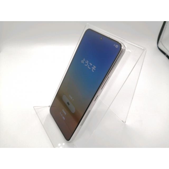 中古】SAMSUNG au 【SIMフリー】 Galaxy S22 ファントムホワイト 8GB
