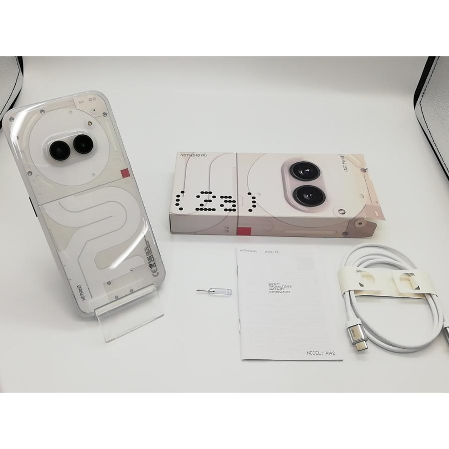Nothing Phone 2a simフリー ミルク 本体のみ　中古 中古】NOTHING 国内版 【SIMフリー】 Nothing Phone (2a) 8GB 128GB