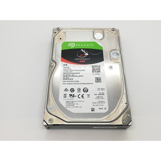 Seagate IronWolf 8TB HDD 中古 動作確認済み〖美品〗 中古】Seagate ST8000VN004 IronWolf 8TB/7200rpm/256MB/6Gbps【那珂川