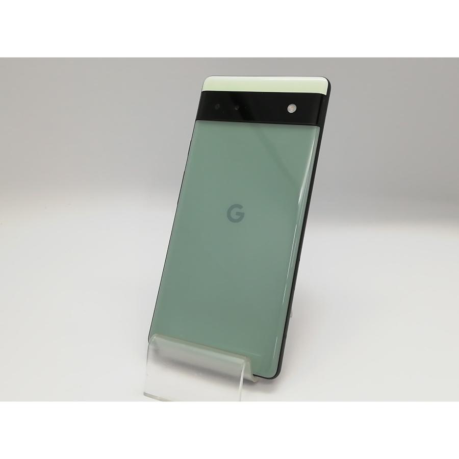 中古】Google UQmobile 【SIMフリー】 Pixel 6a セージ 6GB 128GB