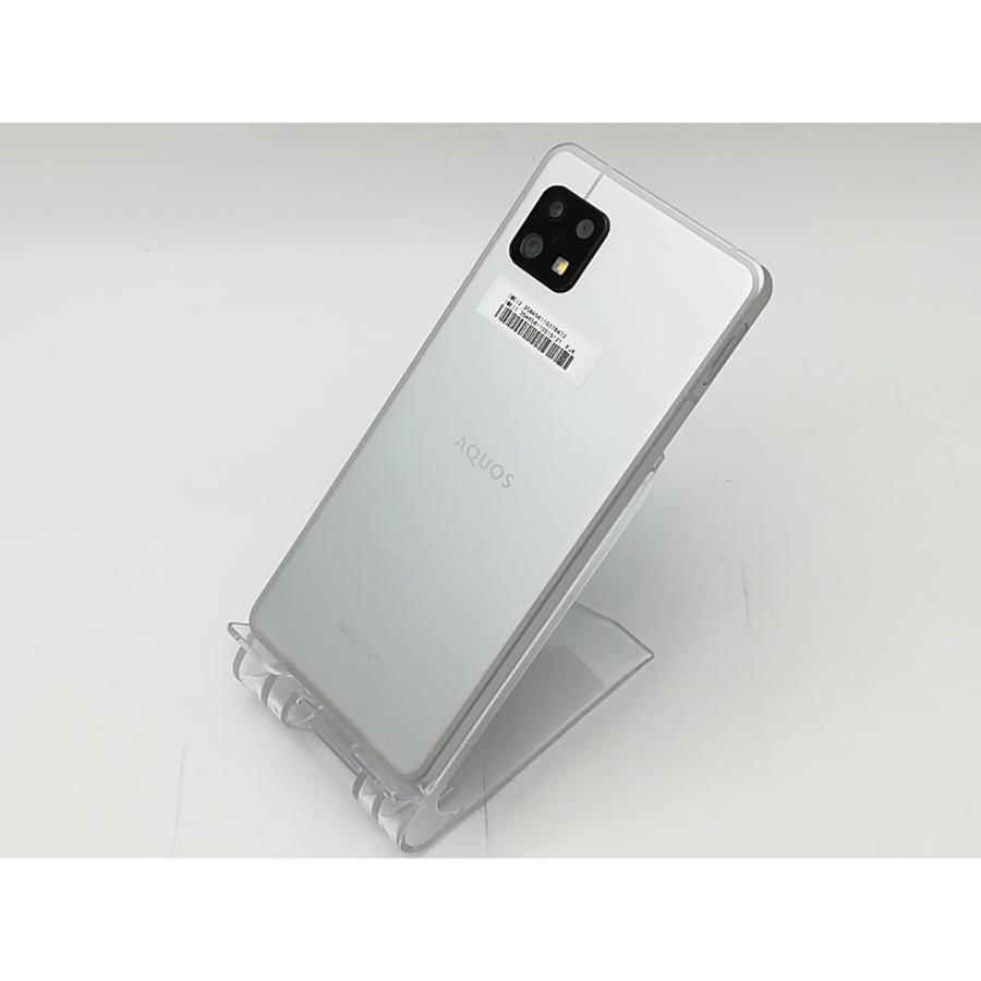 中古】SHARP 楽天モバイル 【SIMフリー】 AQUOS Sense6 シルバー 4GB 