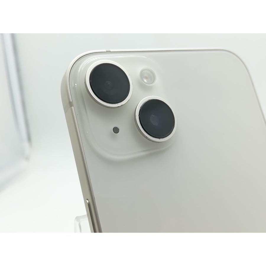 【中古】Apple 国内版 【SIMフリー】 iPhone 14 Plus 256GB スターライト MQ4L3J/A【アリオ倉敷】保証期間１ヶ月【ランクB】の画像
