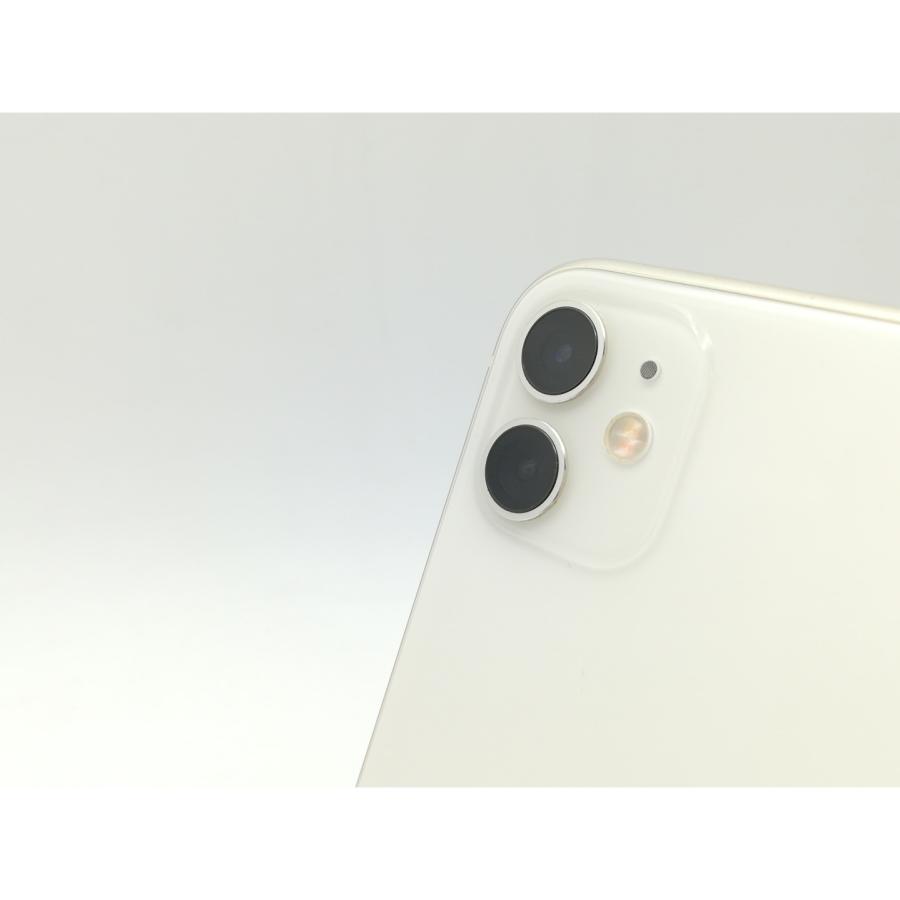 au 【SIMロック解除済み】 iPhone 11 64GB ホワイト MWLU2J/A【柏】保証期間１ヶ月【ランクC】 【spaceblack】