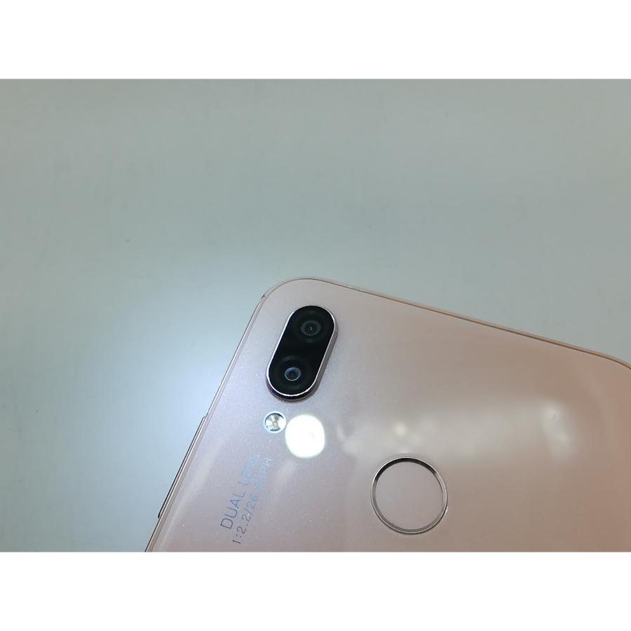 中古】Huawei ymobile 【SIMフリー】 HUAWEI P20 lite サクラピンク