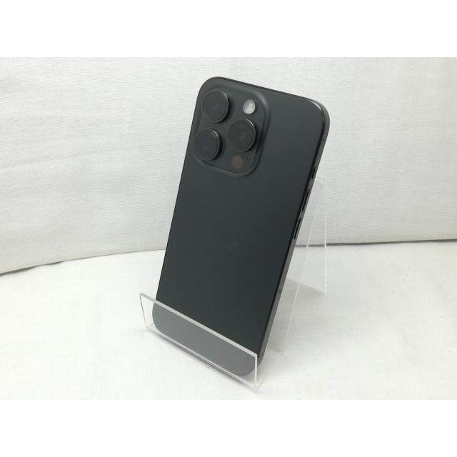 Apple iPhone 15pro 128GB ブラックチタニウム iPhone 15 Pro 128GB - ブラックチタニウム（SIMフリー）[整備済