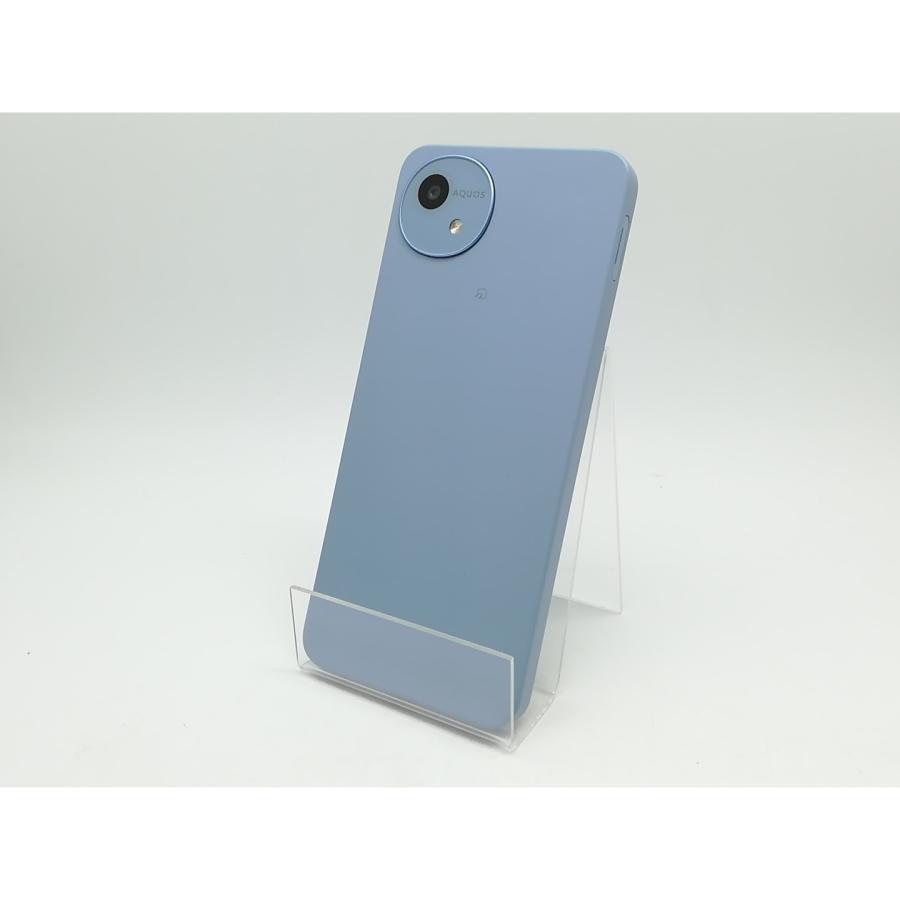 中古】SHARP ymobile 【SIMフリー】 AQUOS Wish4 ブルー 4GB