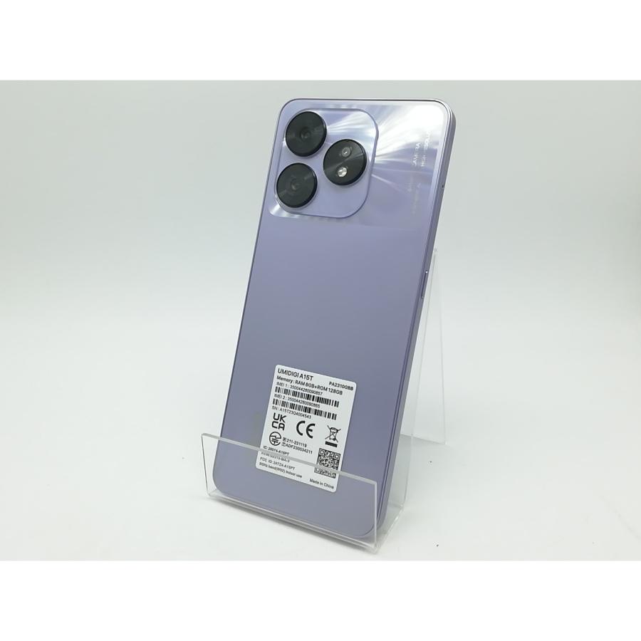 中古】UMIDIGI 海外版 【SIMフリー】 UMIDIGI A15T 8GB 128GB パープル