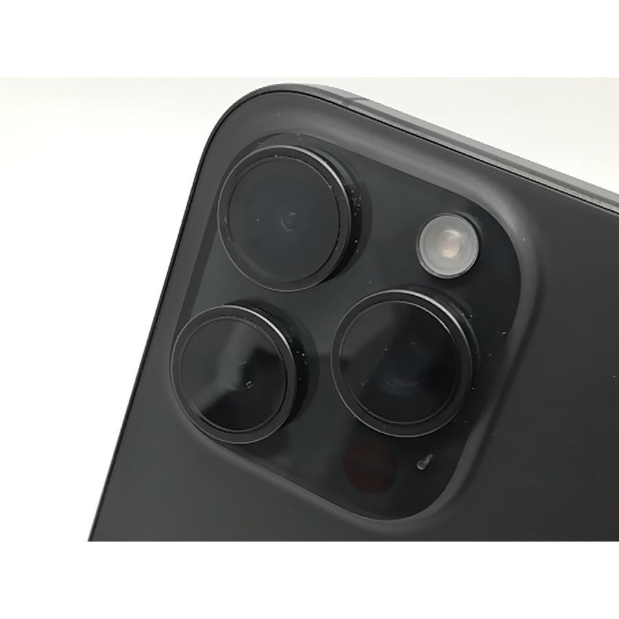 【中古】【赤ロム保証あり】Apple au 【SIMフリー】 iPhone 15 Pro Max 256GB ブラックチタニウム MU6P3J/A【柏】保証期間１ヶ月【ランクA】の画像