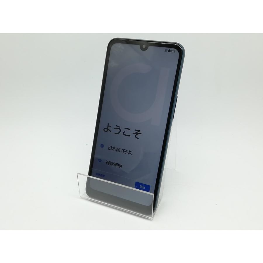 中古】FCNT 楽天モバイル 【SIMフリー】 arrows We2 ネイビーグリーン