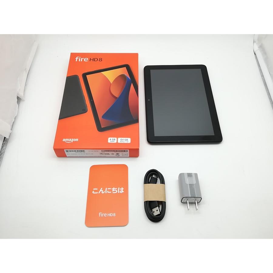 中古】Amazon Fire HD 8（2024/第12世代） 4GB 64GB ブラック【秋葉5号
