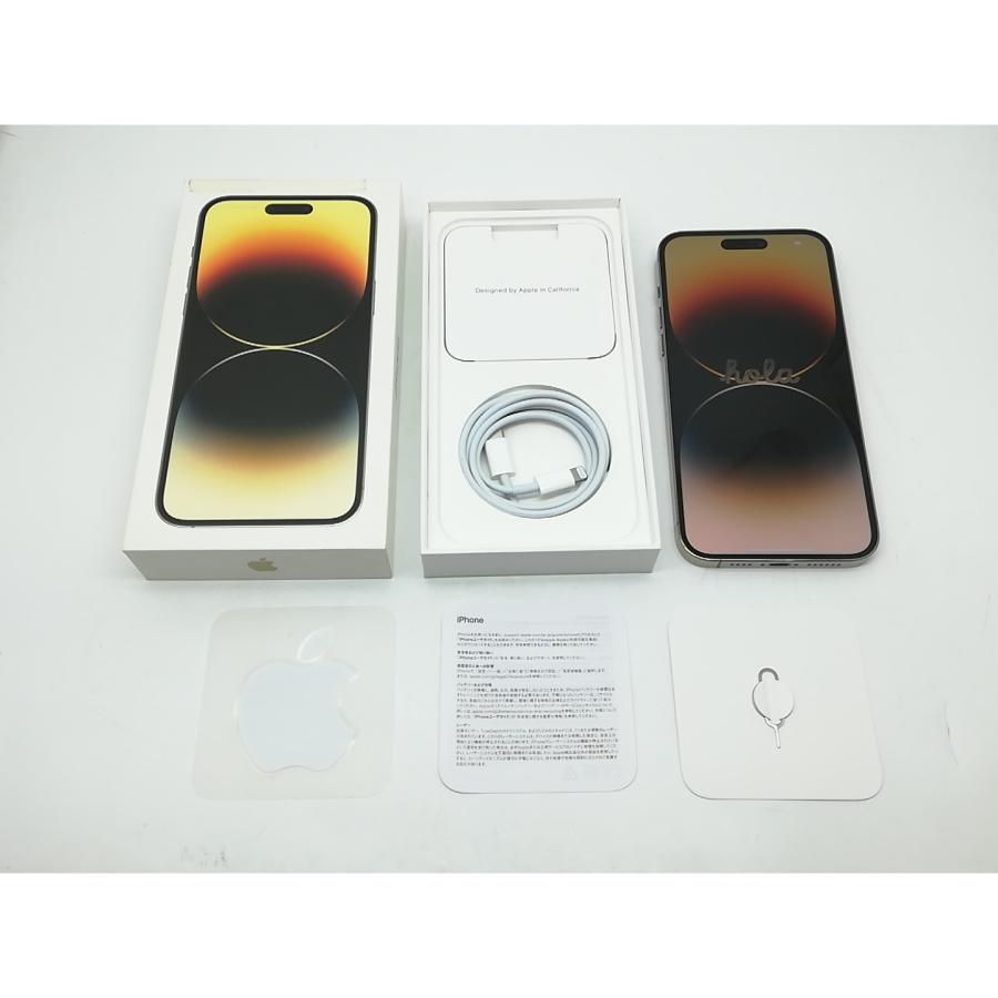中古】Apple 国内版 【SIMフリー】 iPhone 14 Pro Max 512GB ゴールド