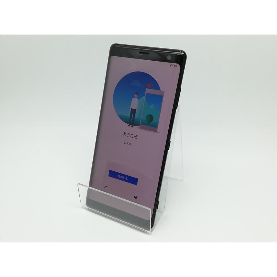 中古】SONY docomo 【SIMロック解除済み】 Xperia XZ3 SO-01L Black