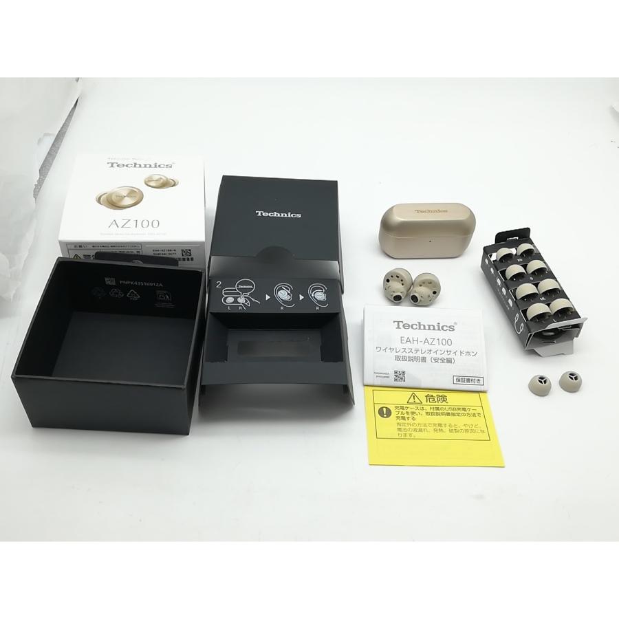 中古】Panasonic Technics EAH-AZ100-N [シャンパンゴールド]【柏