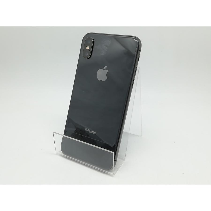 中古】Apple SoftBank 【SIMロック解除済み】 iPhone X 256GB スペース