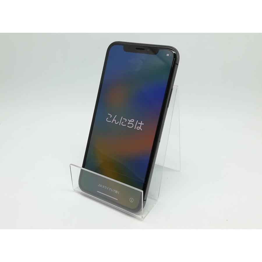 中古】Apple SoftBank 【SIMロック解除済み】 iPhone X 256GB スペース