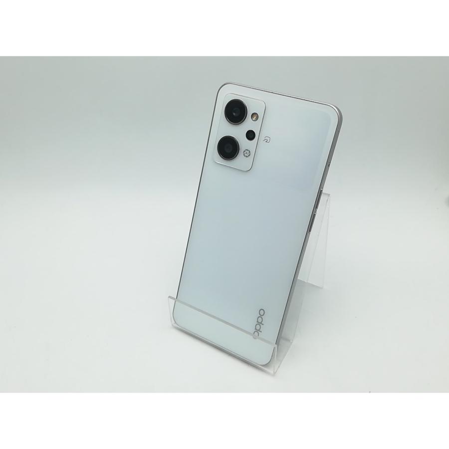 中古】Oppo 国内版 【SIMフリー】 OPPO Reno9 A ムーンホワイト 8GB