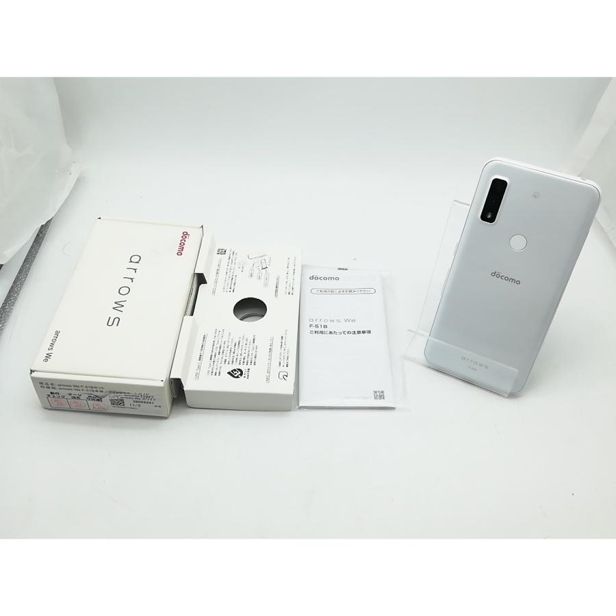 中古】Fujitsu docomo 【SIMフリー】 arrows We ホワイト 4GB 64GB F