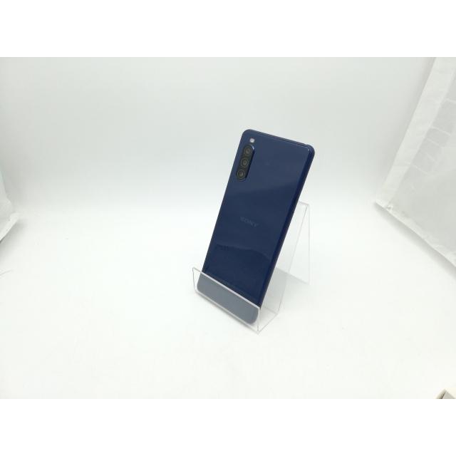 中古】SONY 海外版 【SIMフリー】 Xperia 10 II ブルー 4GB 128GB XQ