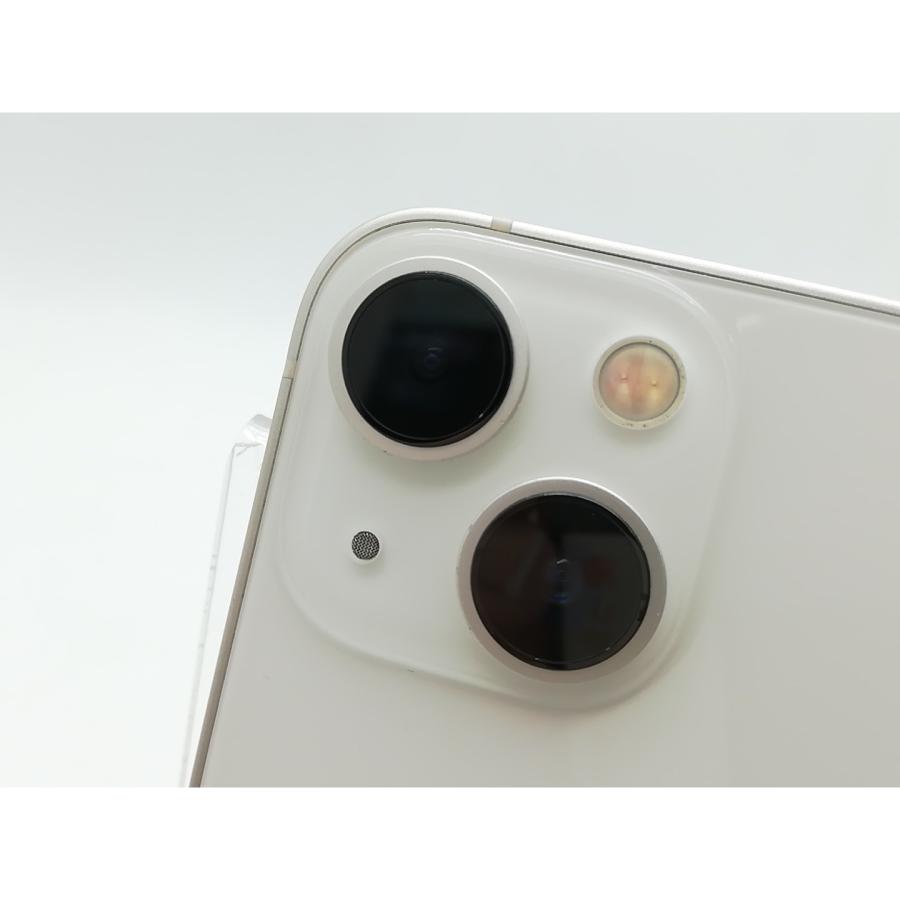 【中古】Apple au 【SIMフリー】 iPhone 13 mini 128GB スターライト MLJE3J/A【柏】保証期間１週間【ランクC】の画像