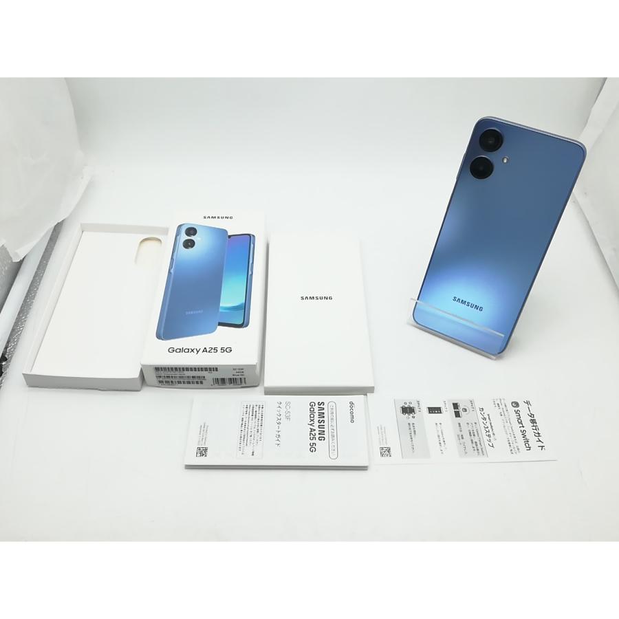 中古】SAMSUNG docomo 【SIMフリー】 Galaxy A25 5G ブルー 4GB 64GB