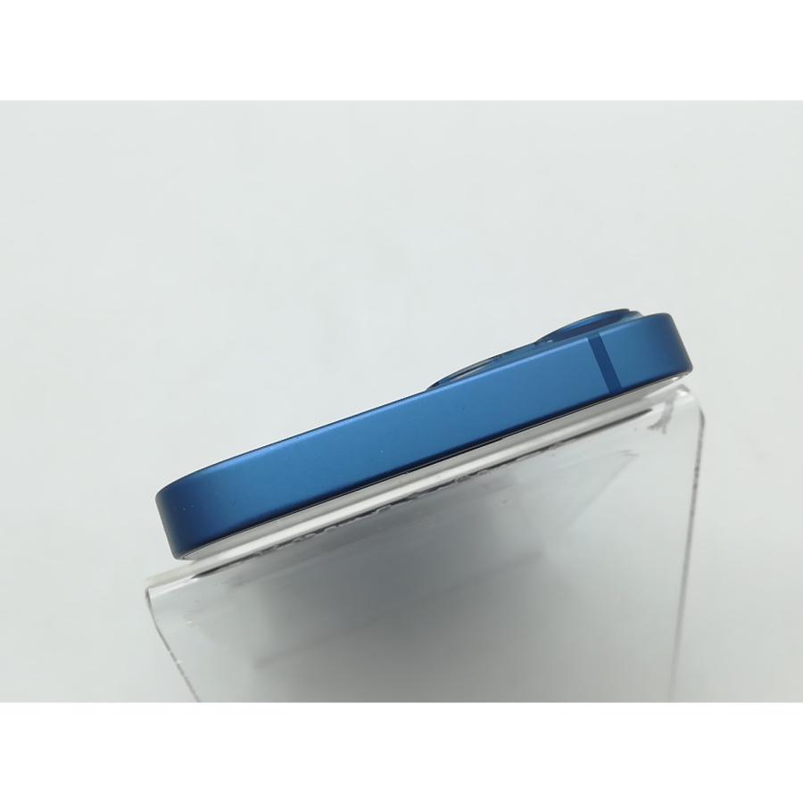 【中古】Apple au 【SIMフリー】 iPhone 13 mini 256GB ブルー MLJN3J/A【柏】保証期間１ヶ月【ランクA】の画像