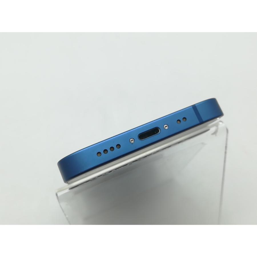 【中古】Apple au 【SIMフリー】 iPhone 13 mini 256GB ブルー MLJN3J/A【柏】保証期間１ヶ月【ランクA】の画像