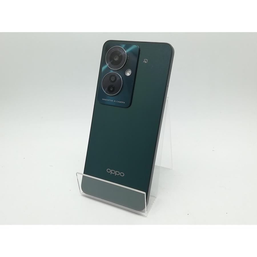 中古】Oppo ymobile 【SIMフリー】 OPPO Reno11 A ダークグリーン 8GB