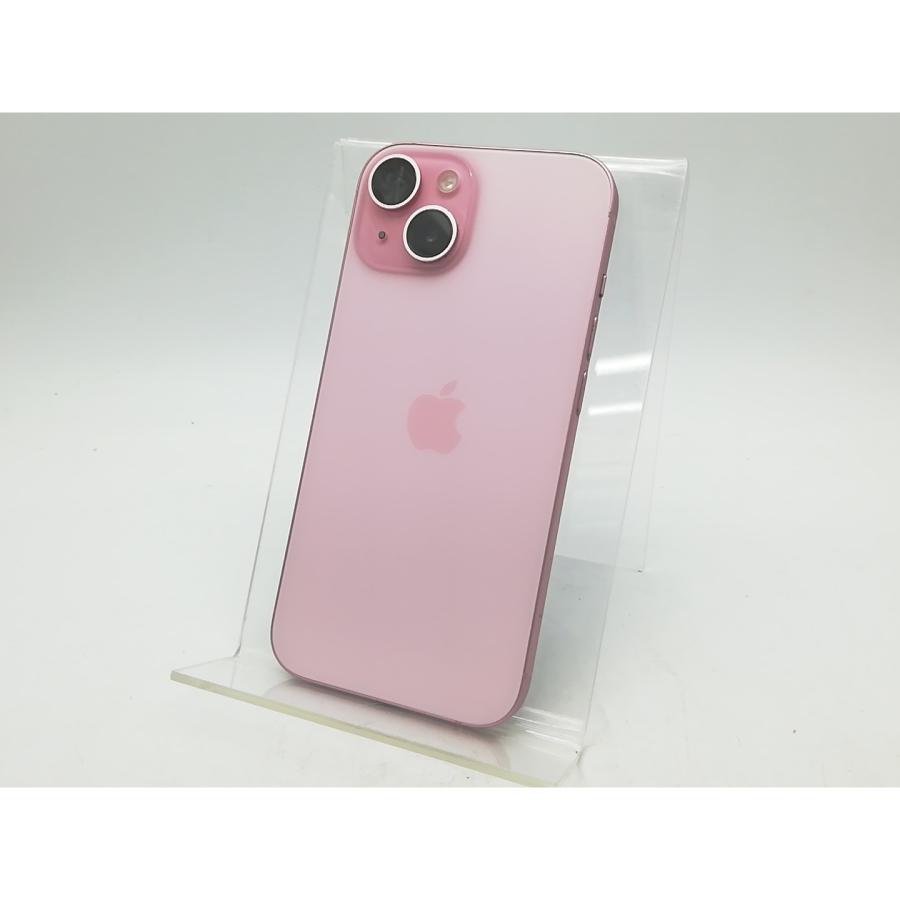 中古】Apple 国内版 【SIMフリー】 iPhone 15 128GB ピンク MTMJ3J/A