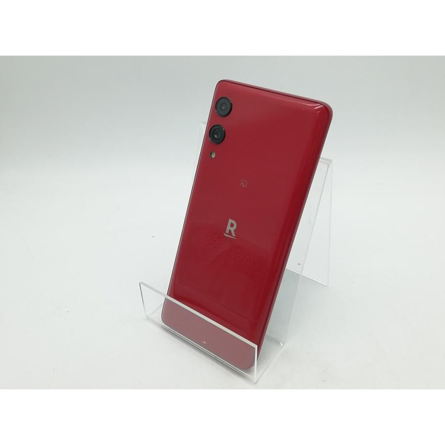中古】Wiko 楽天モバイル 【SIMフリー】 Rakuten Hand 5G クリムゾン