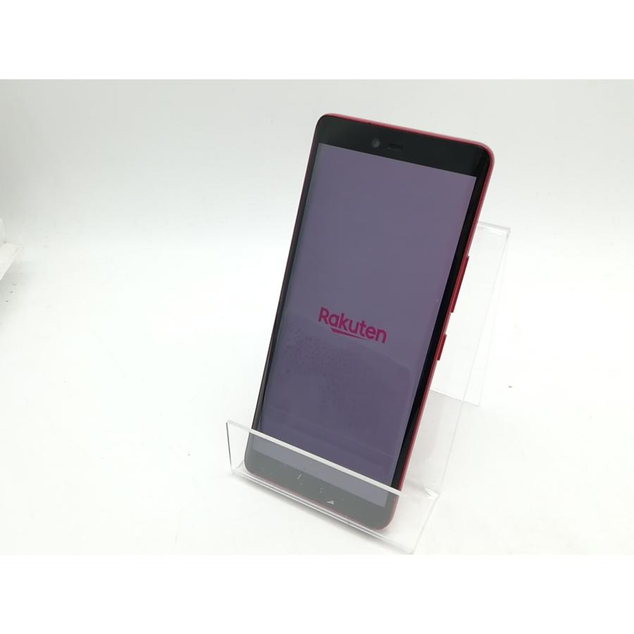 中古】Wiko 楽天モバイル 【SIMフリー】 Rakuten Hand 5G クリムゾン
