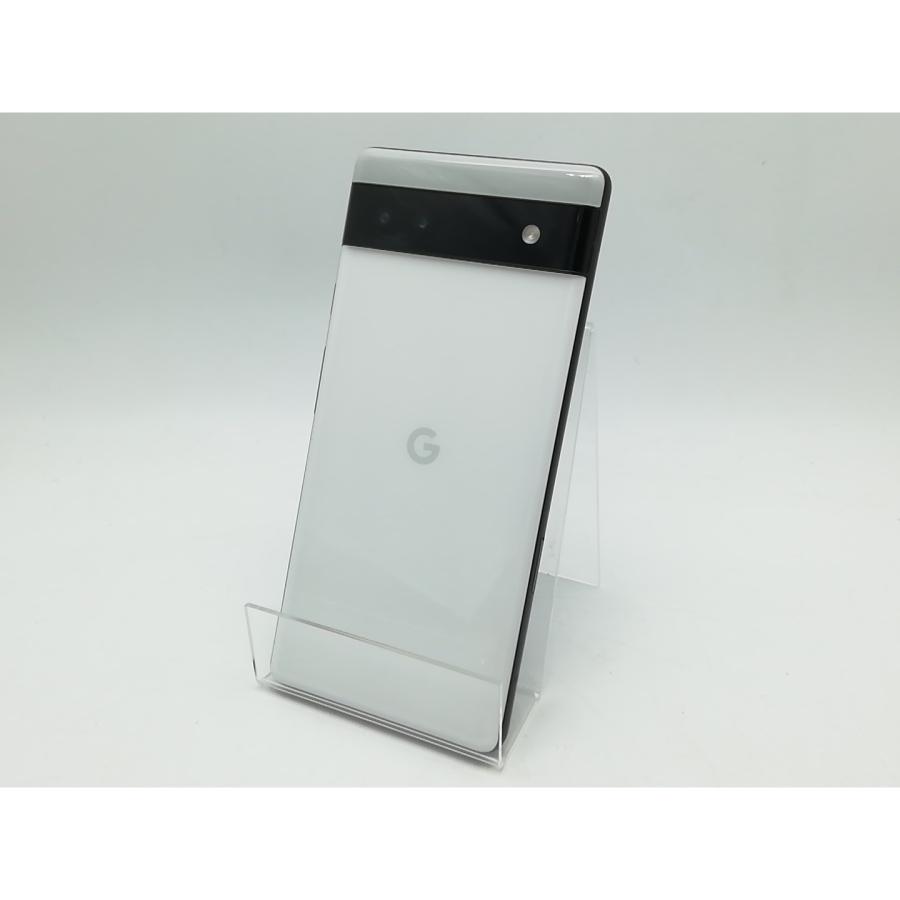 中古】Google au 【SIMフリー】 Pixel 6a チョーク 6GB 128GB GB17L