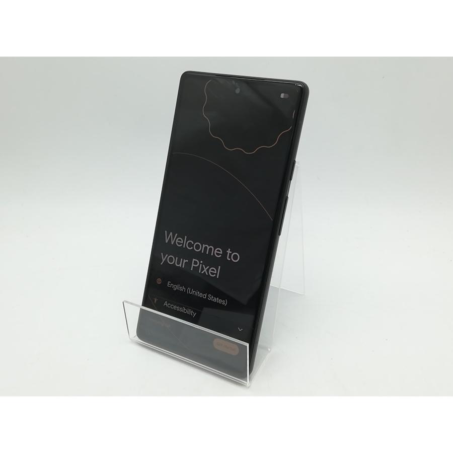 中古】Google au 【SIMフリー】 Pixel 6a チャコール 6GB 128GB GB17L