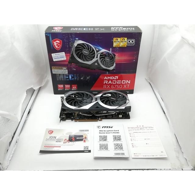 中古】MSI Radeon RX 6750 XT MECH 2X 12G OC RX6750XT/12GB(GDDR6