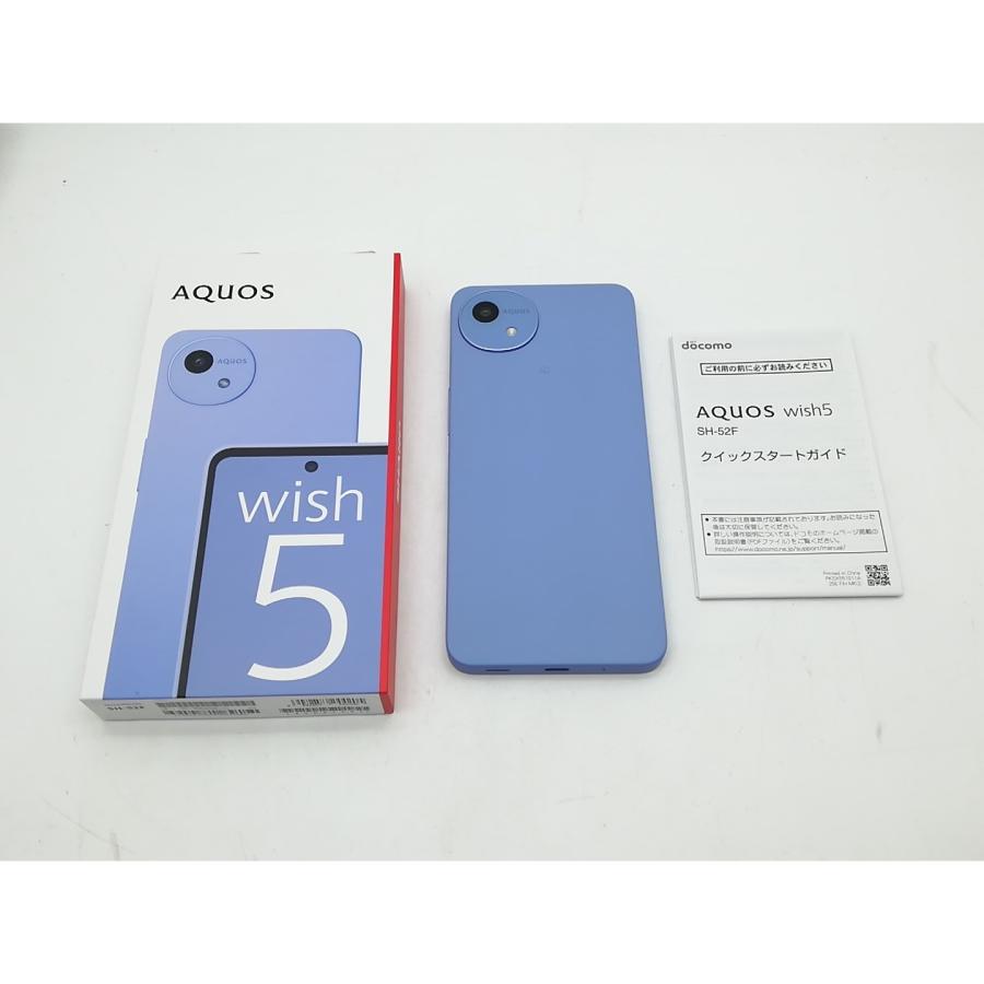 未使用】SHARP docomo 【SIMフリー】 AQUOS wish5 ミソラ 4GB 64GB SH