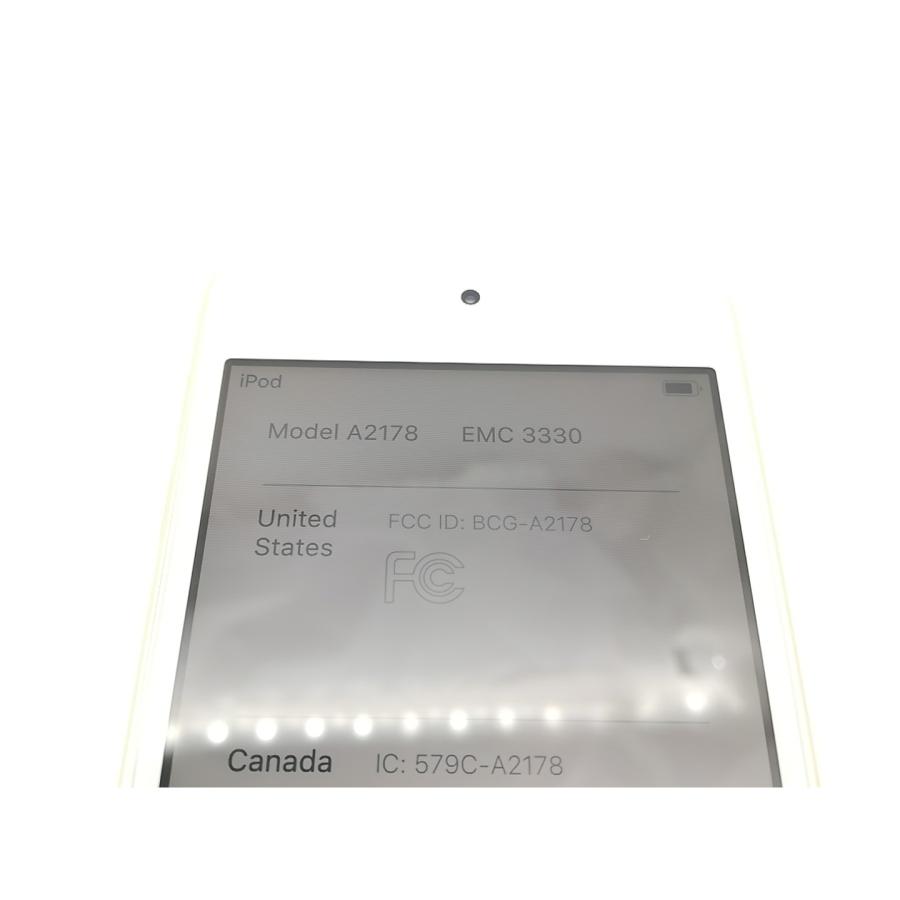 中古】Apple iPod touch 128GB ゴールド MVJ22J/A (2019/第7世代)【柏